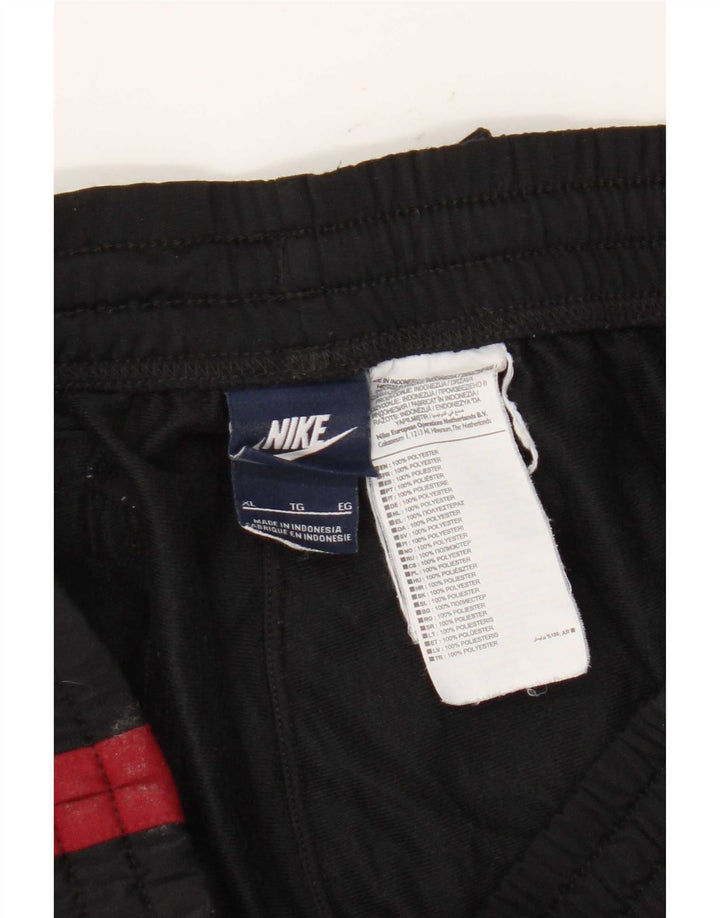 Nike muške hlače za trenirku XL crni poliester u boji