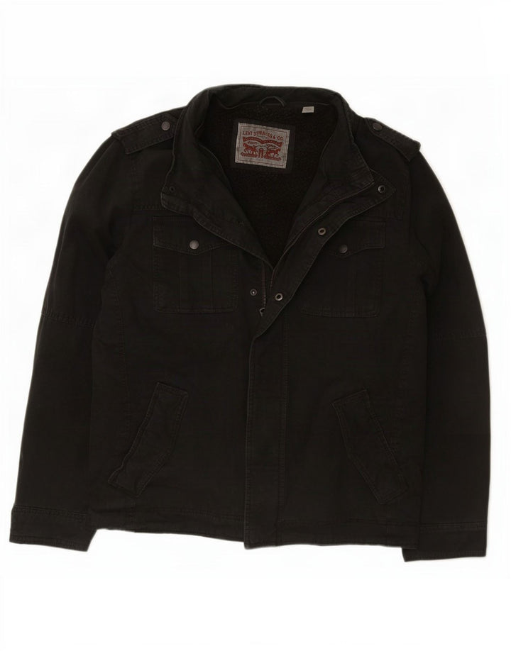 Levi's muška vojna šerpa jakna UK 40 velika crna