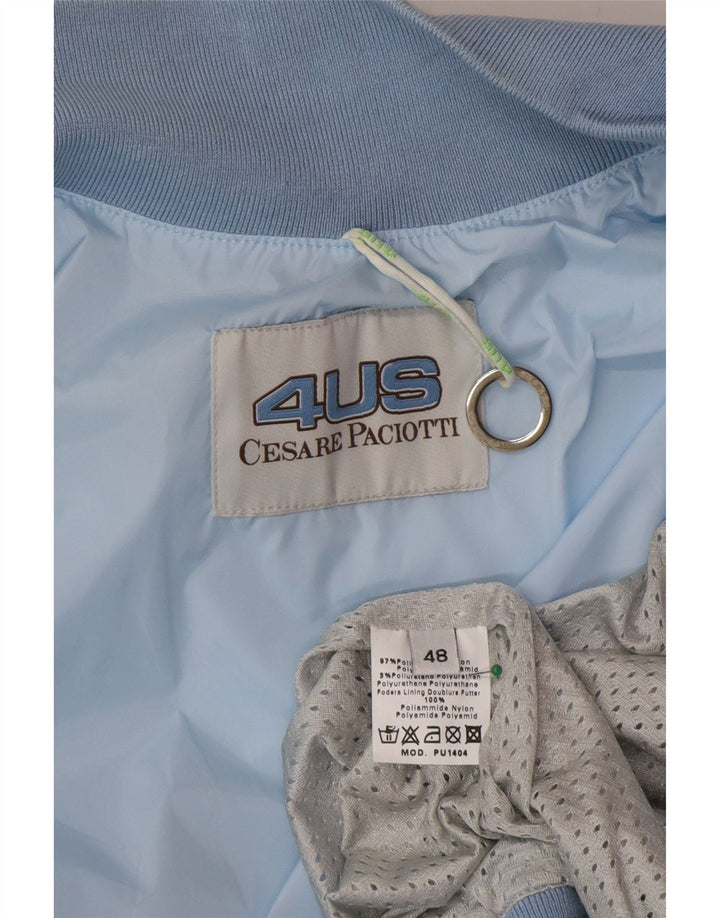 Muška bomber jakna Cesare Paciotti 4US IT 48 Srednje plavi poliamid