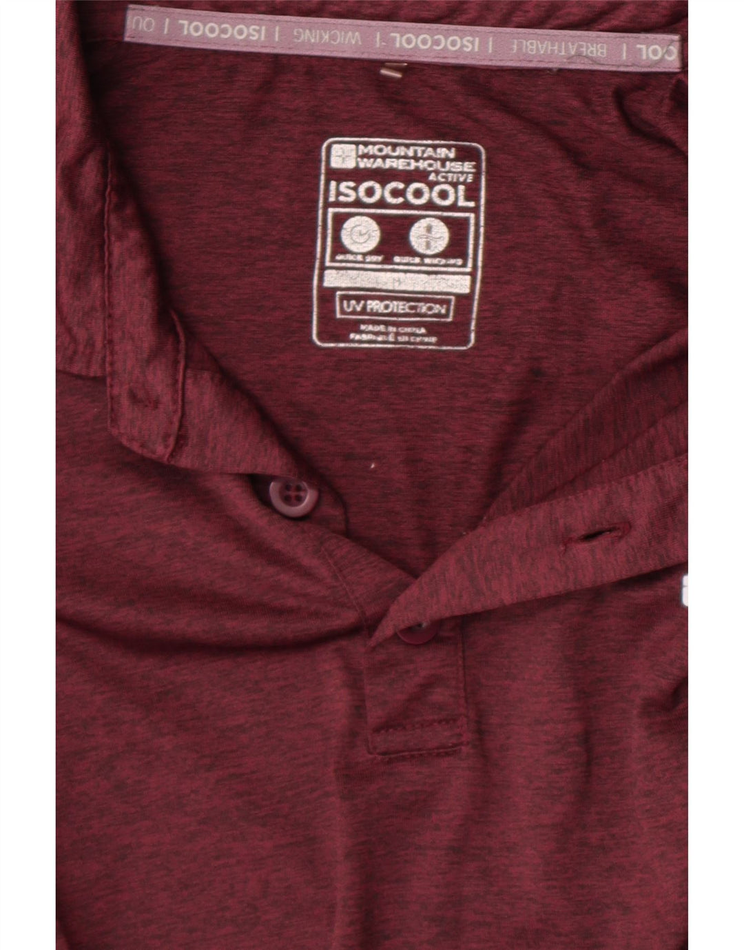 Mountain Warehouse muška polo majica srednje kestenjaste boje