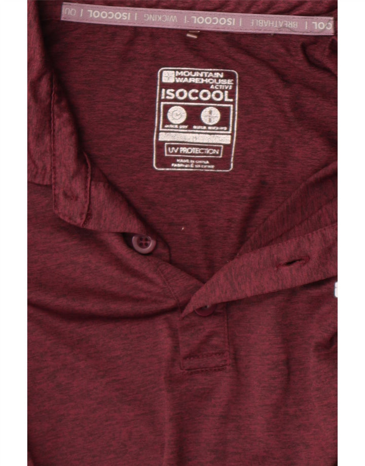 Mountain Warehouse muška polo majica srednje kestenjaste boje