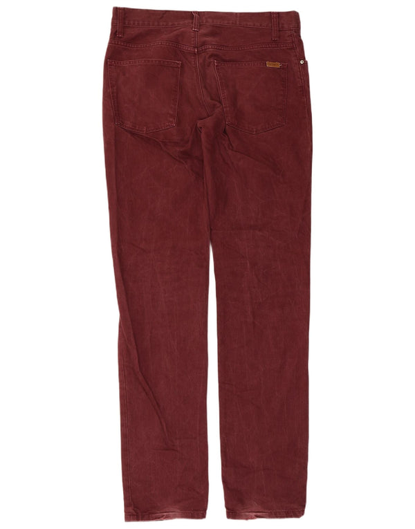 CARHARTT Muške uske traperice W33 L34 Bordo