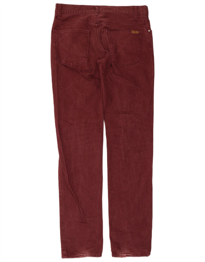 CARHARTT Muške uske traperice W33 L34 Bordo