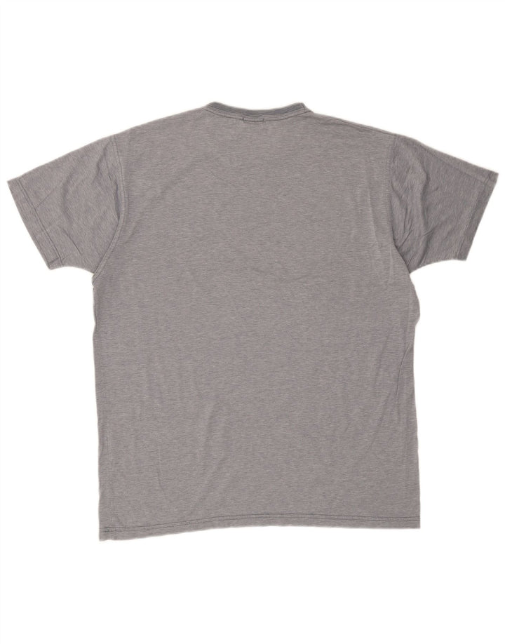 JOOP Mens T-Shirt Top UK 36 Small Grey Cotton