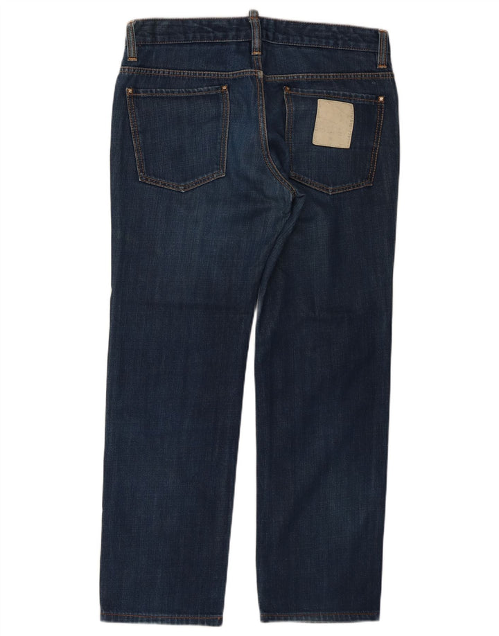 Dsquared2 muške ravne traperice IT 48 srednje W34 L29 plavi pamuk
