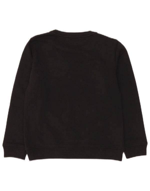Emporio Armani Boys Graphic Sweatshirt Džemper 9-10 godina crni pamuk