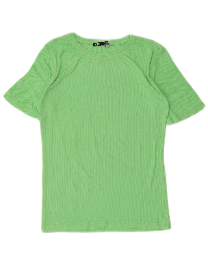 Zara ženska majica kratkih rukava UK 8 Small Green