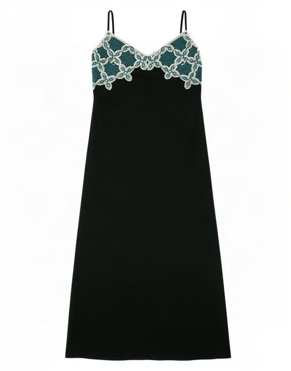 Zara Womens Sleeveless Velour Maxi Dress UK 14 Large Green Floral Polyester