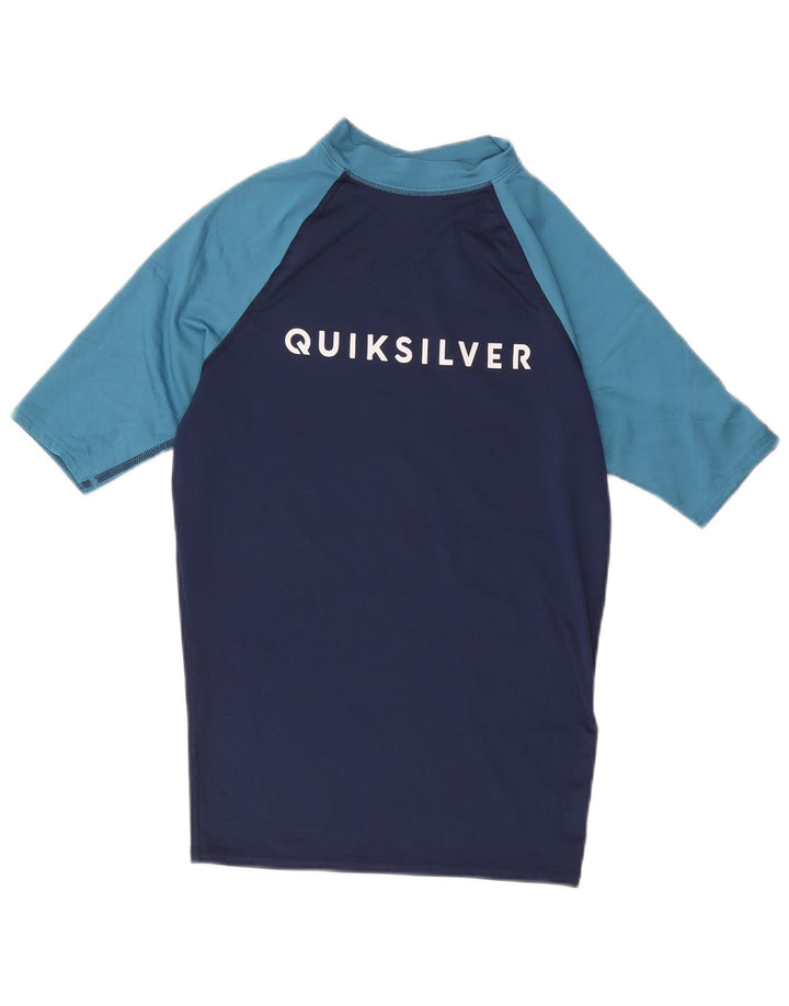 Quiksilver muška grafička majica kratkih rukava srednje tamnoplave boje