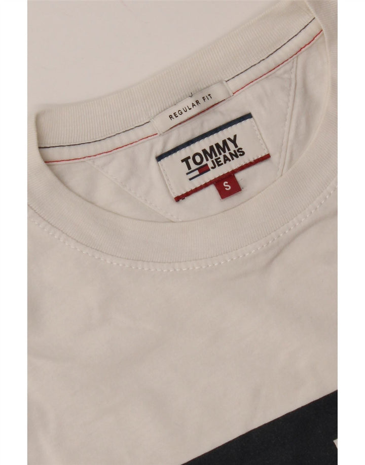 TOMMY HILFIGER Muška majica kratkih rukava s grafičkim motivima Mala bijela boja