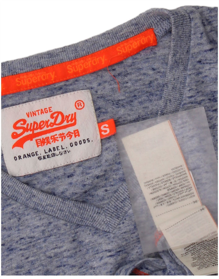 Superdry muška majica kratkih rukava Mali plavi flekasti pamuk