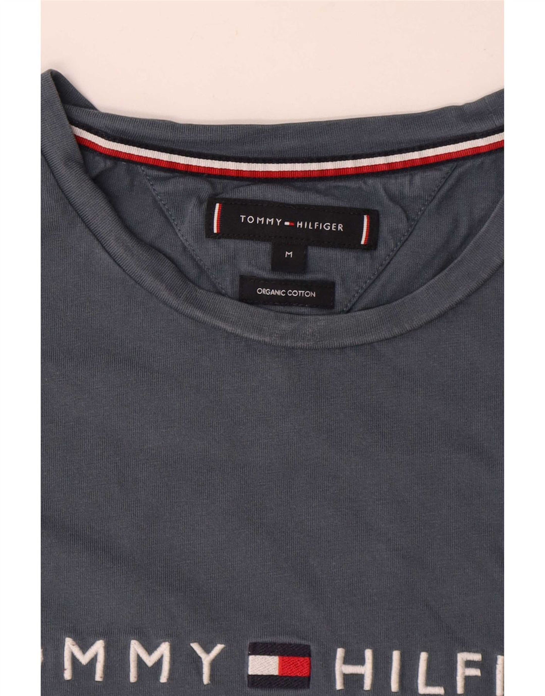 Tommy Hilfiger muška majica kratkih rukava srednje sivi pamuk
