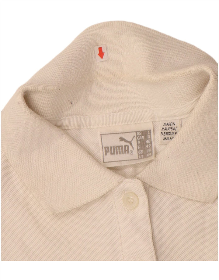 PUMA ženska polo majica bez rukava UK 14 srednje bijele boje