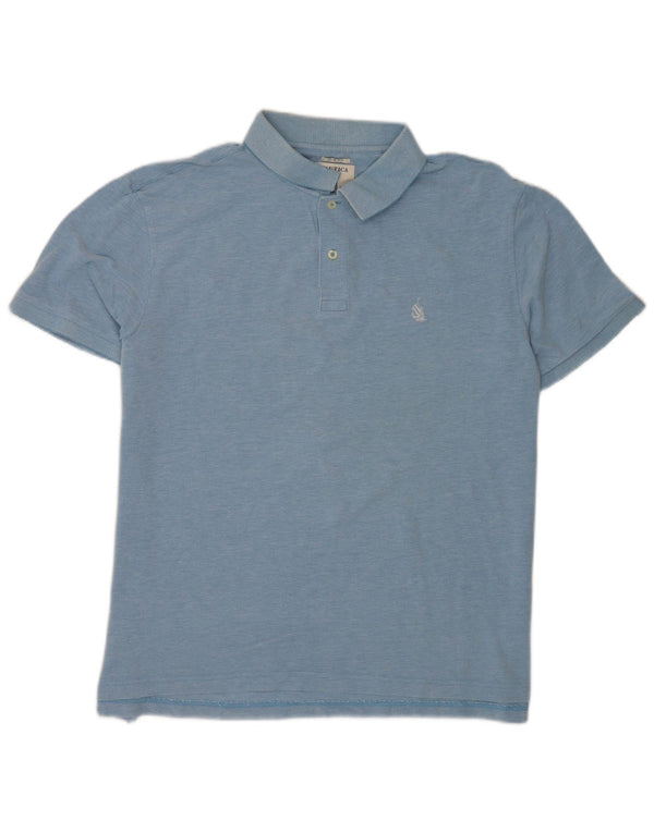 Nautica muška uska polo majica XL plavi pamuk