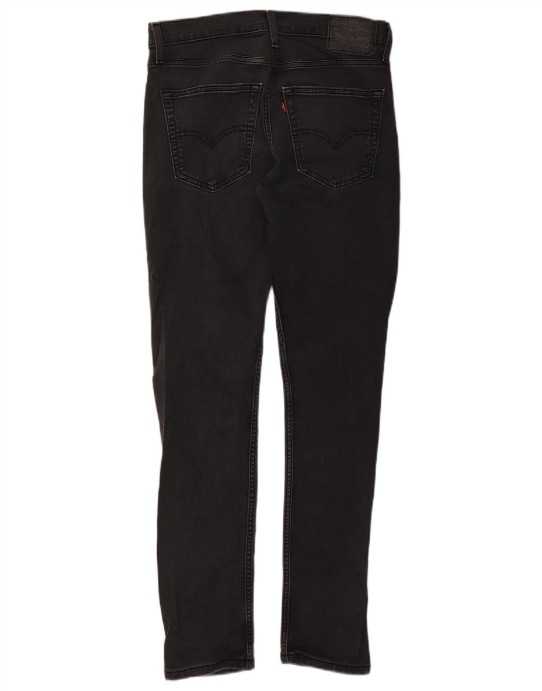 Levi's muške uske traperice W30 L32 crni pamuk