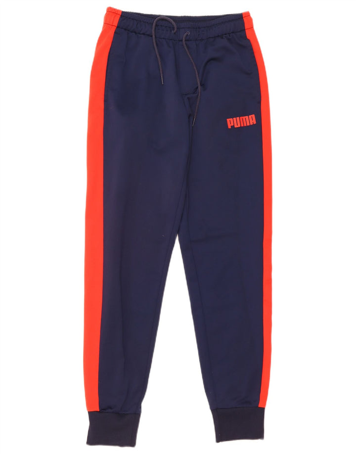Puma muške trenirke Hlače Joggers srednje tamnoplave boje