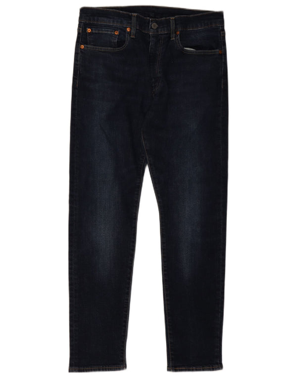 Levi's muške 512 uske sužene traperice W32 L30 tamnoplavi pamuk