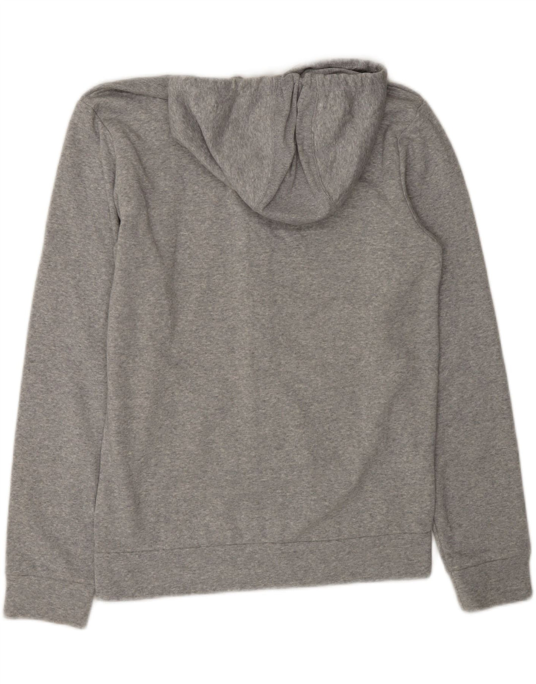 ADIDAS Mens Graphic Zip Hoodie Sweater Small Grey Vintage Adidas and Second-Hand Adidas from Messina Hembry 