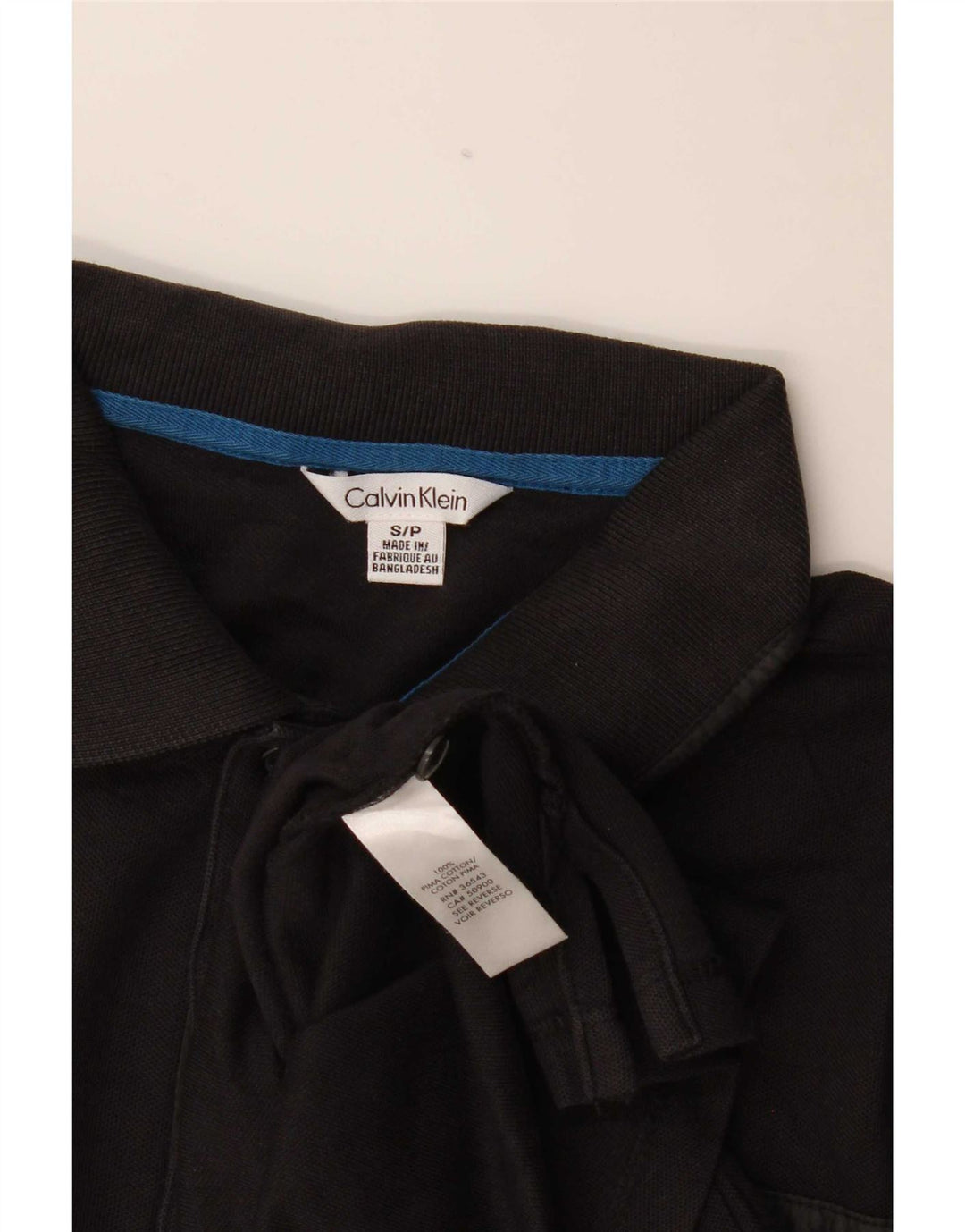 Calvin Klein muška polo majica Mala crna pamučna