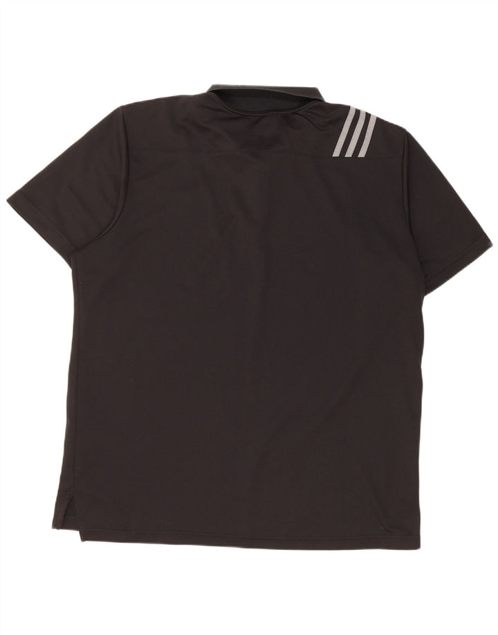 Adidas muška polo majica za golf, veliki crni poliester