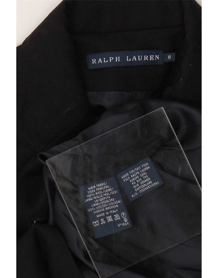 Ženska jakna s 2 gumba Ralph Lauren US 8 srednje tamnoplava vuna
