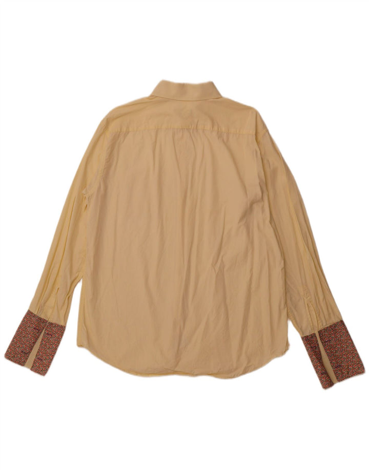 PAUL SMITH muška košulja veličina 17 1/2 44 XL žuti pamuk