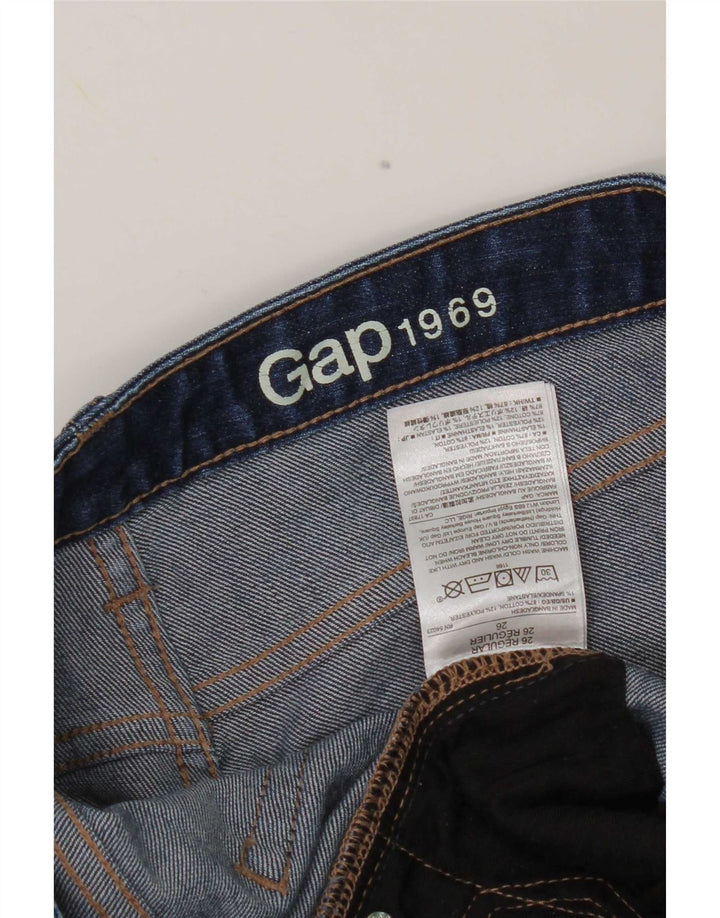 Gap Ženske Bootcut traperice W26 L30 Plavi pamuk