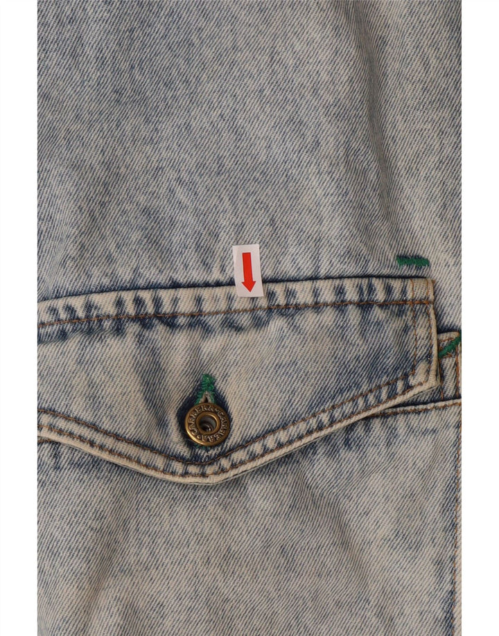 CARRERA Sherpa traper jakna za dječake 11-12 godina, plavi pamuk