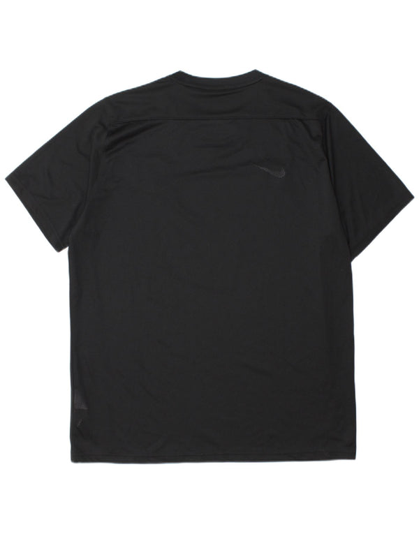 Nike muška Volkswagen Slim Fit majica kratkih rukava 2XL crni poliester