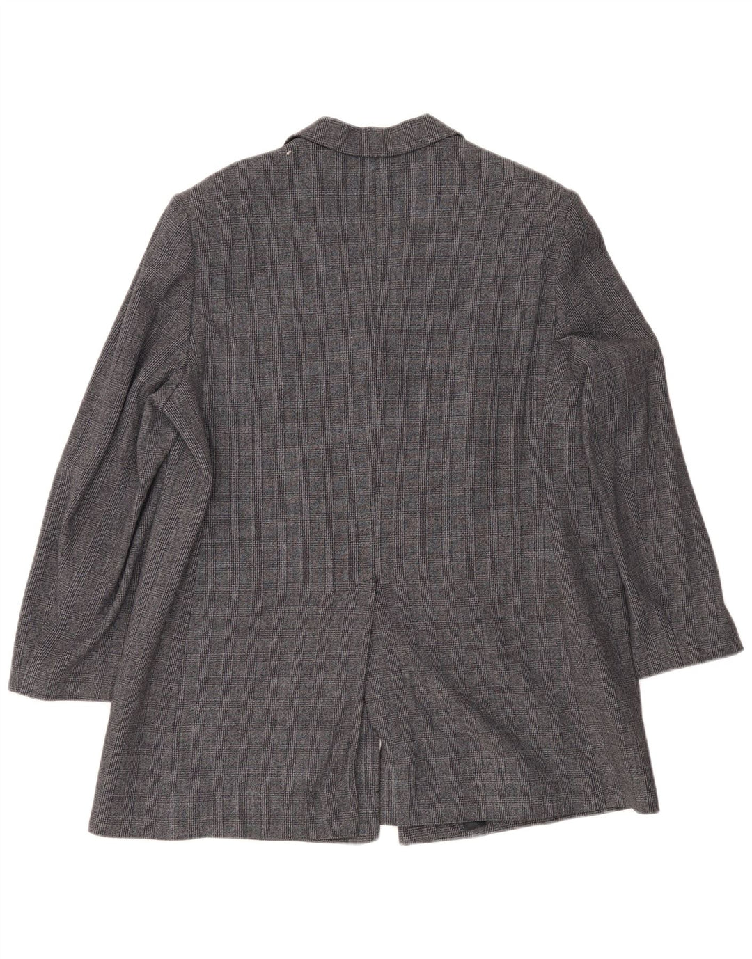 ELENA MIRO Ženska jakna s 3 gumba UK 22 2XL mornarsko plava houndstooth