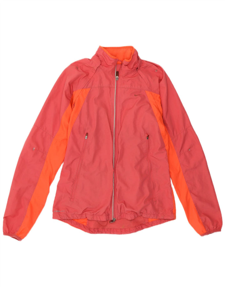 Nike ženska jakna za kišu Storm-Fit UK 12 Srednje ružičasta poliesterska boja