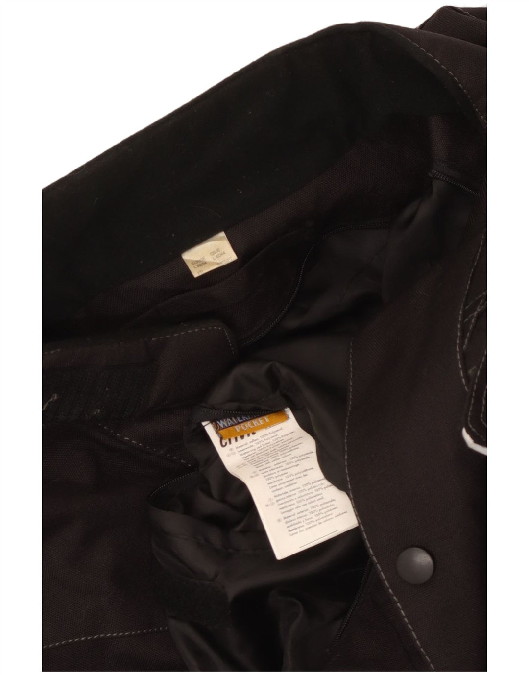 Crivit muška trkačka jakna UK 40 veliki crni poliamid