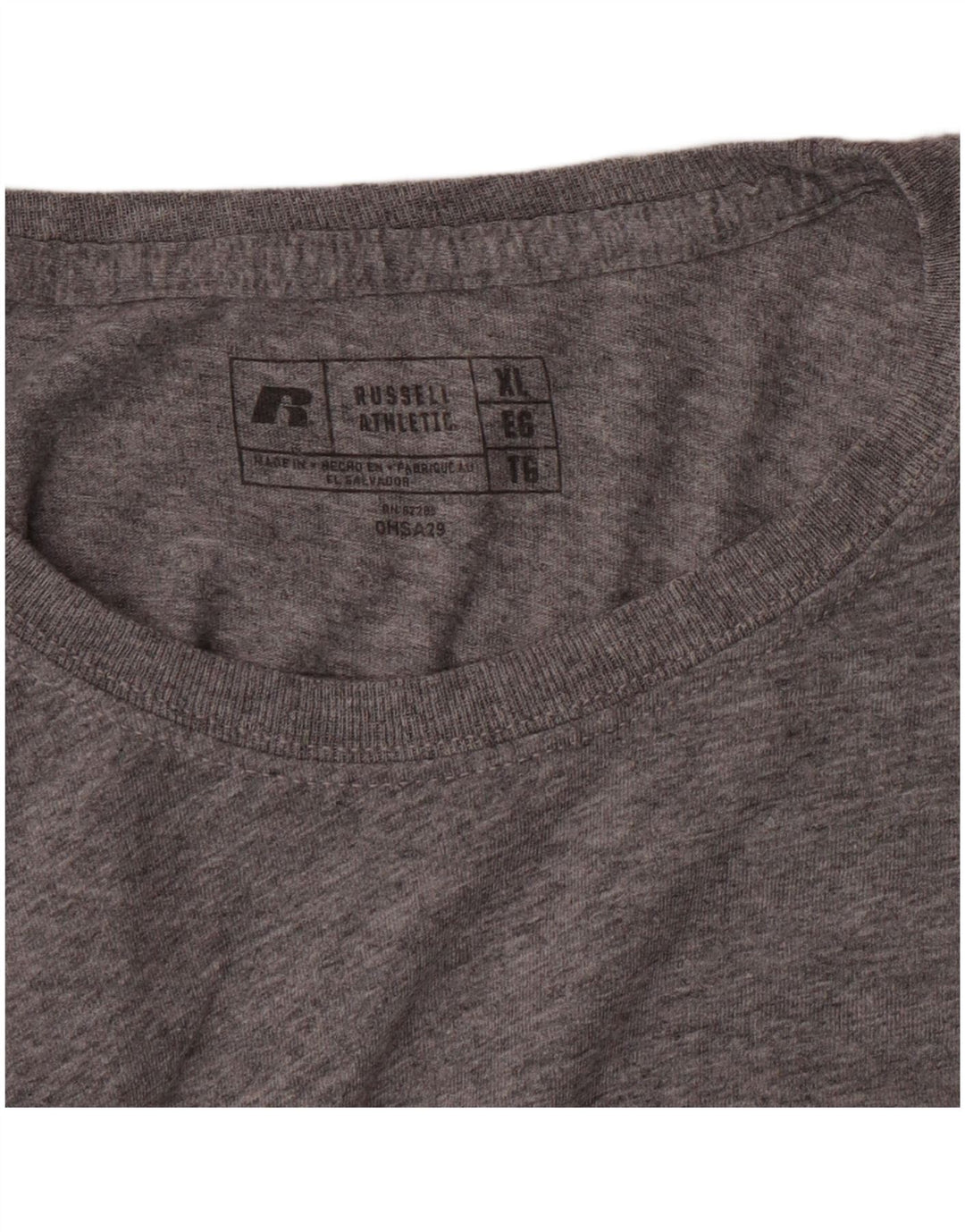 Russell atletska majica kratkih rukava za dječake 14-15 godina XL siva