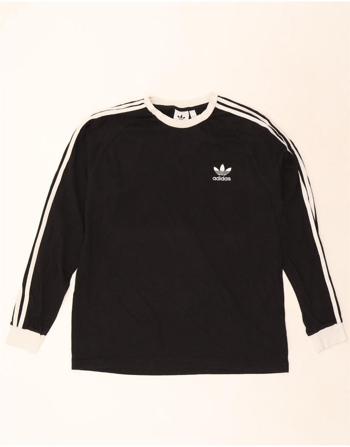 Adidas muška majica dugih rukava, veliki crni pamuk