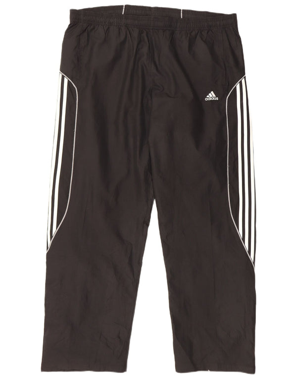 Adidas muške trenirke otporne na klimatske uvjete XL crni poliester