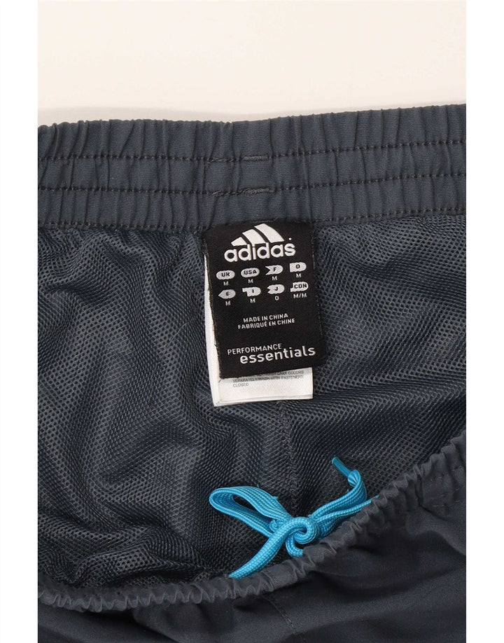 Adidas muške trenirke srednje sive sportske poliesterske hlače