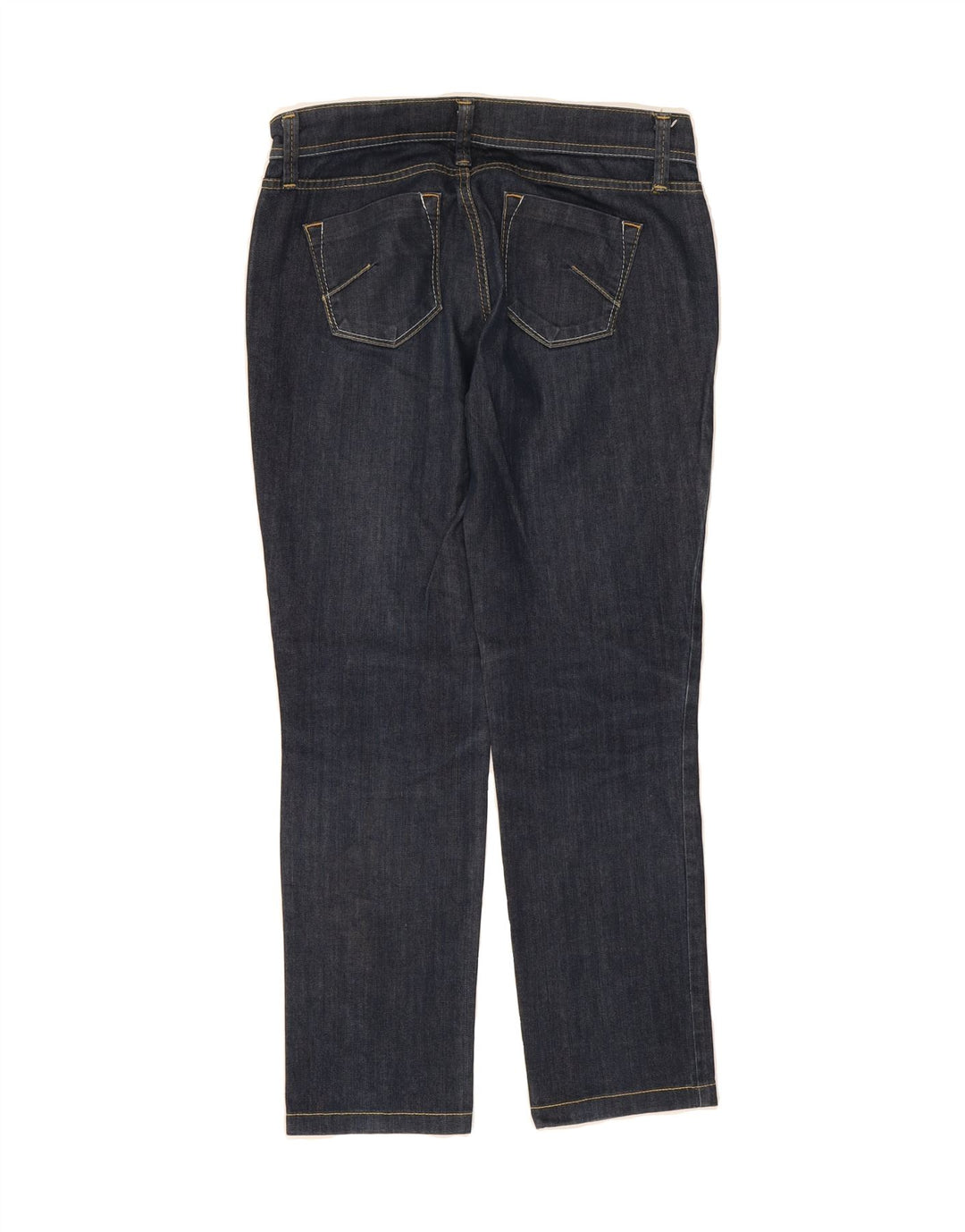 BENETTON Womens Slim Jeans W30 L28 Navy Blue Vintage Benetton and Second-Hand Benetton from Messina Hembry 