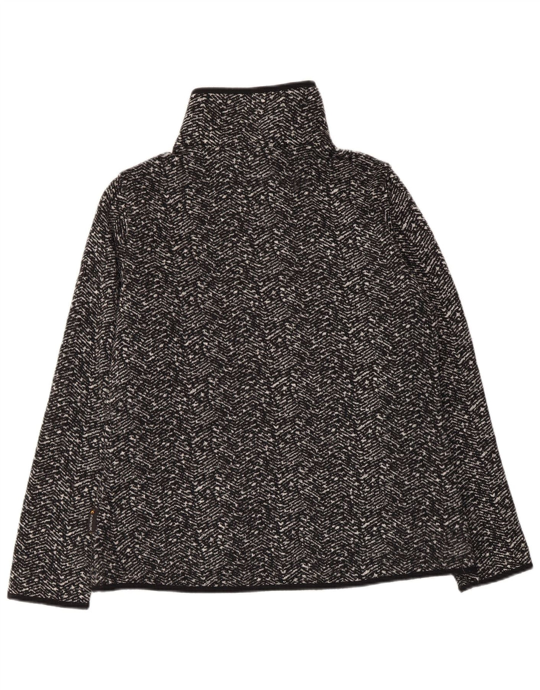 JACK WOLFSKIN Ženska gornja jakna trenirke UK 14/16 velika crna riblja kost