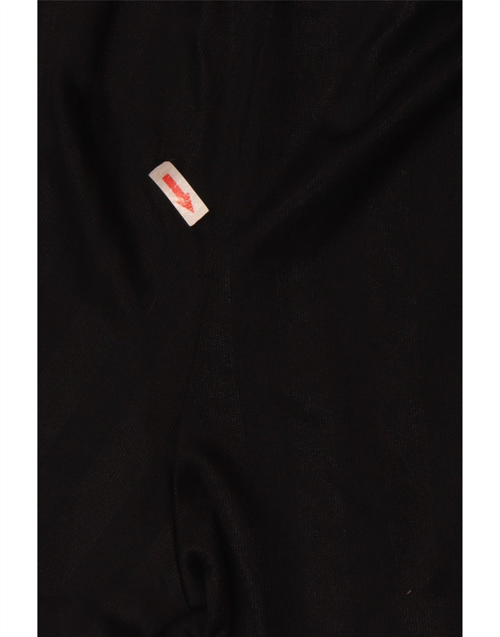 NIKE muške Dri Fit sportske kratke hlače srednje crne pruge od poliestera