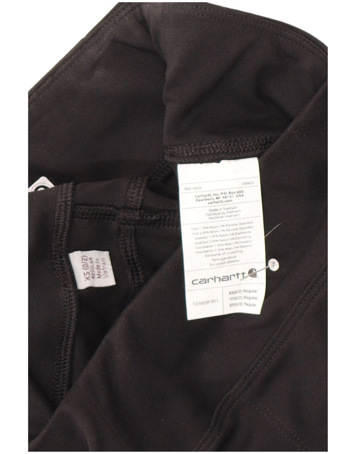 Carhartt ženske regularne tajice US 0/2 XS crne najlonske