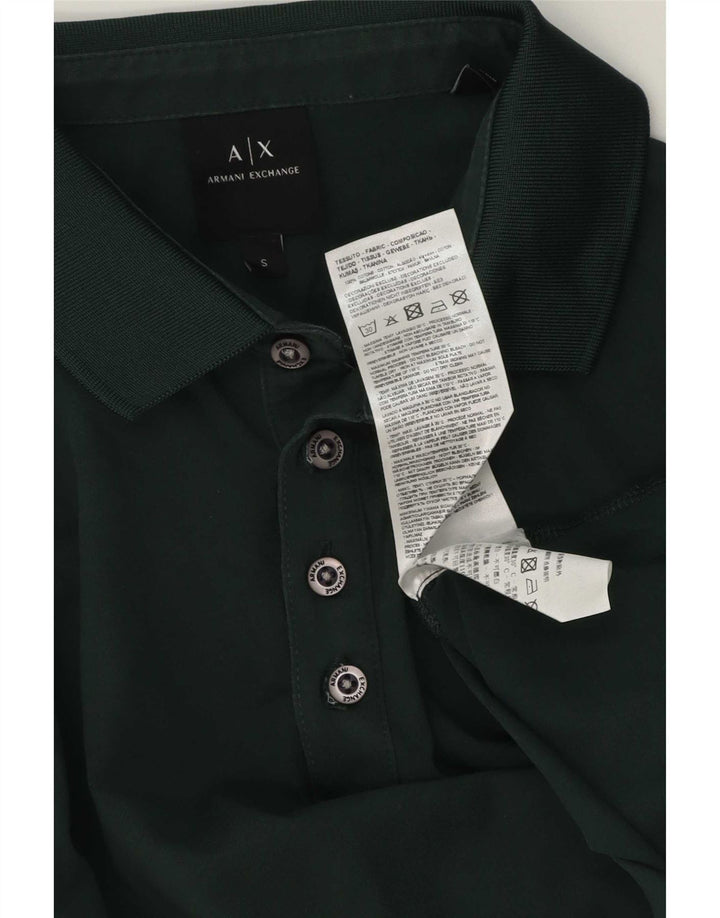 Armani Exchange muška polo majica Mala zelena pamuk