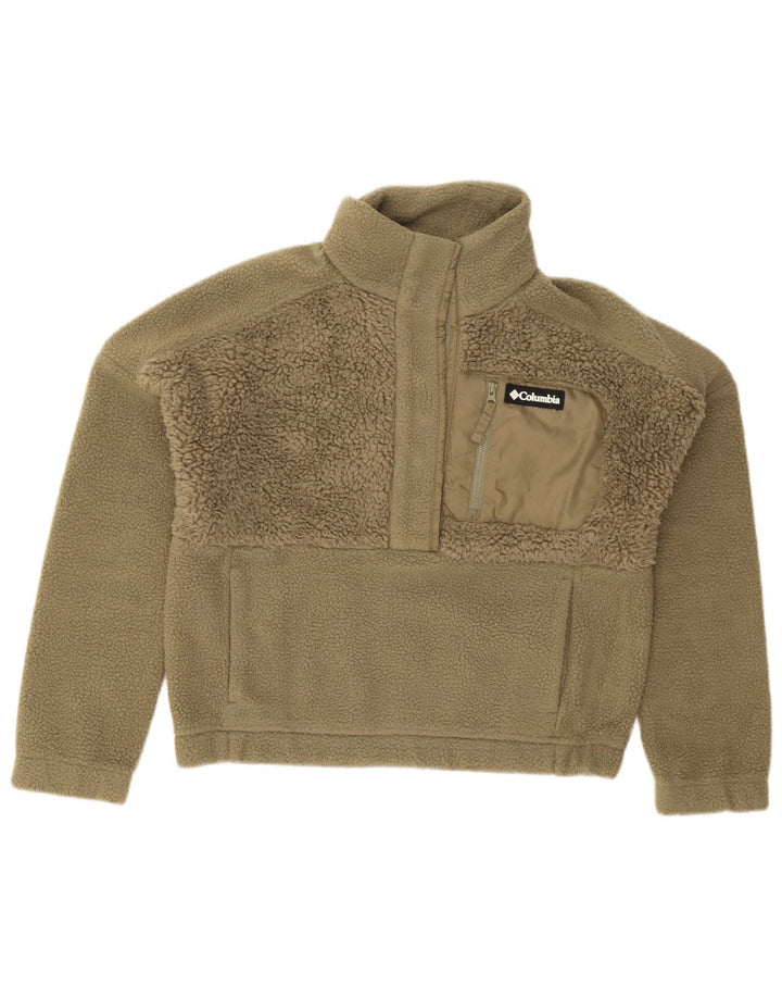 Columbia ženski džemper od flisa s patentnim izrezom UK 10 Small kaki