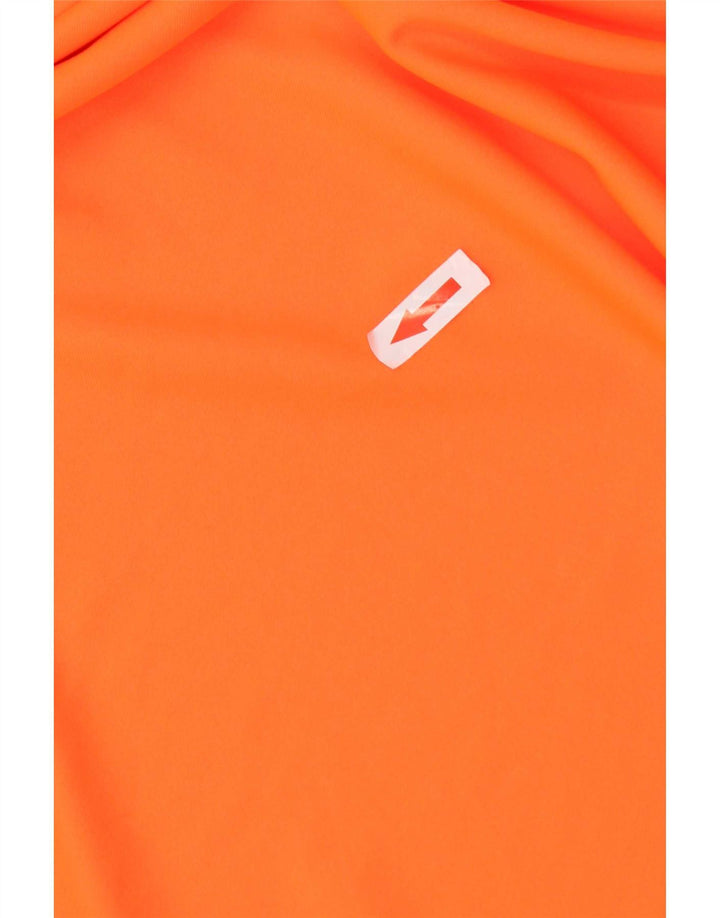 Adidas muška Climalite majica kratkih rukava srednje narančasta poliester