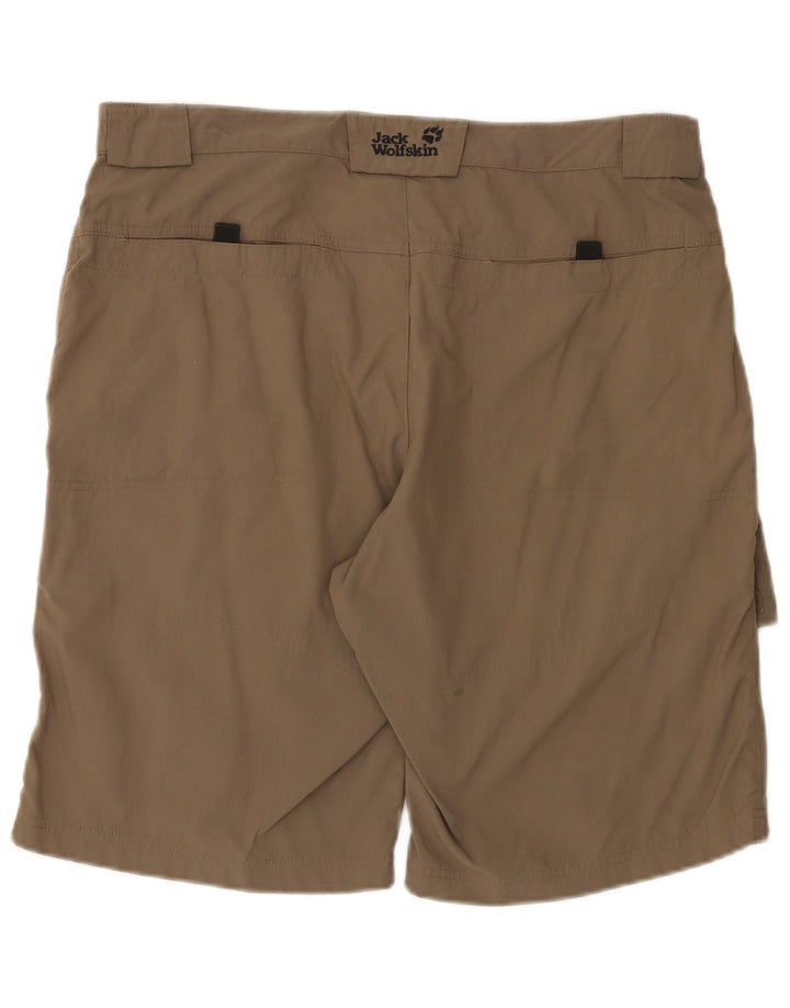 Jack Wolfskin muške kargo kratke hlače W37 veliki smeđi poliamid