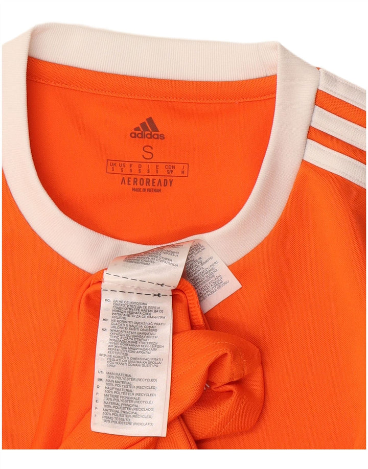 Adidas muška Aeroready majica kratkih rukava mala narančasta poliester