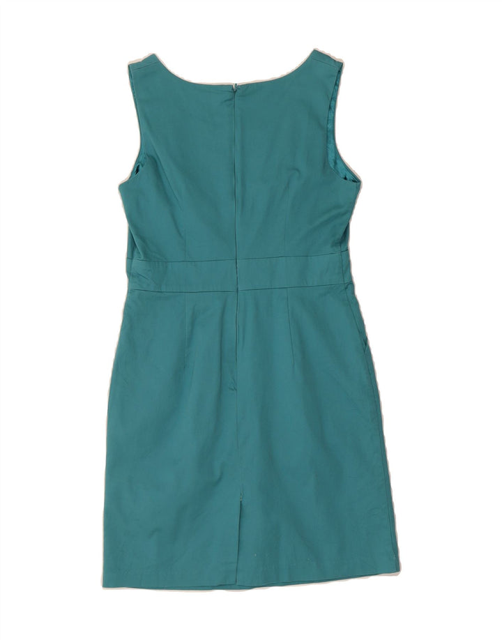 MOSSIMO Womens Sleeveless Sheath Dress US 10 Large Blue Cotton Vintage Mossimo and Second-Hand Mossimo from Messina Hembry 