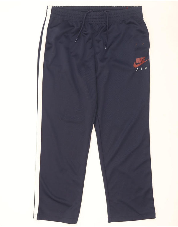 Nike muške hlače za trenirku 2XL tamnoplave poliesterske boje