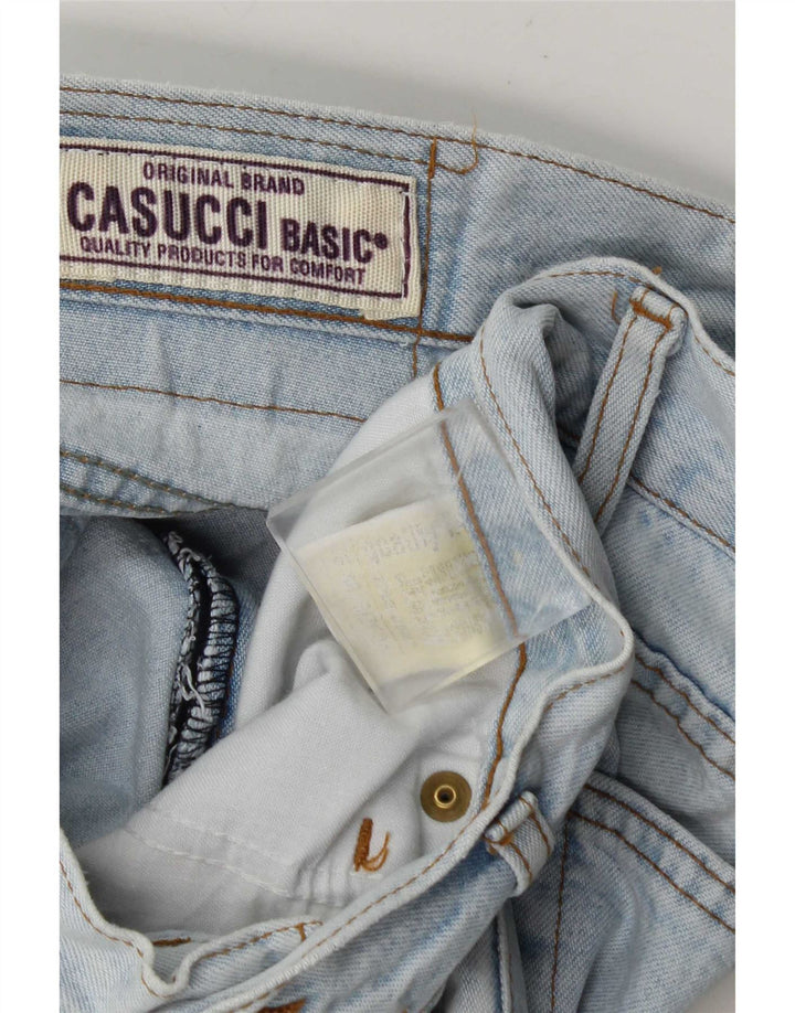 Casucci muške ravne traperice W34 L30 plavi pamuk