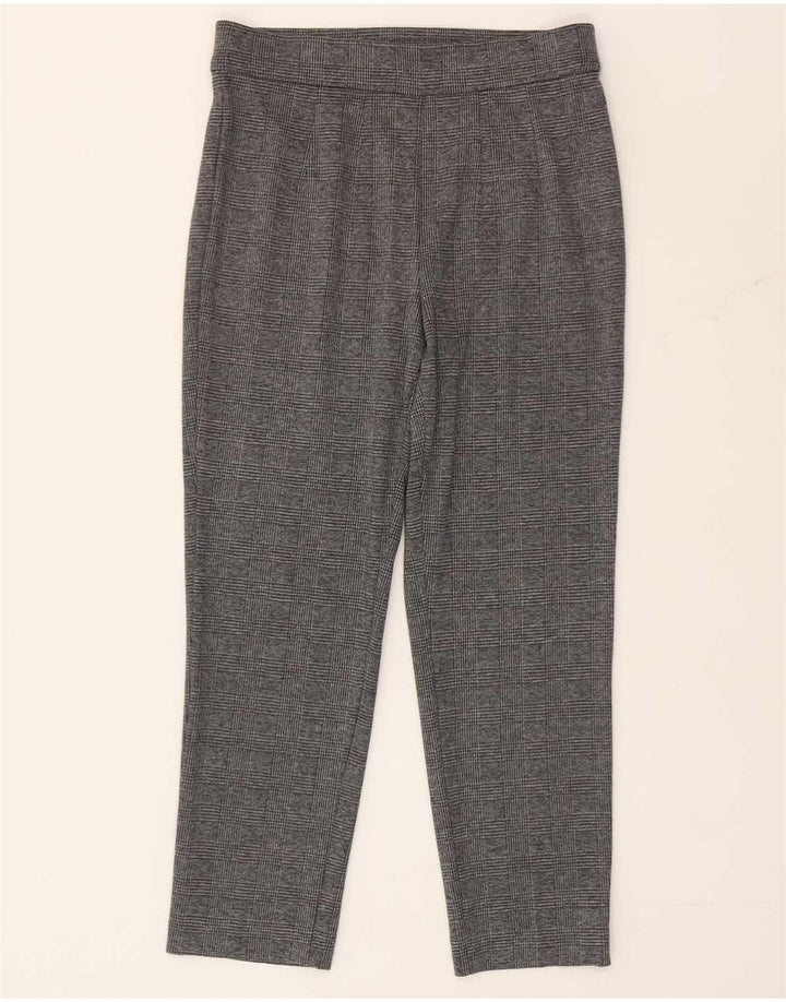 Marks & Spencer ženske kratke tajice UK 10 Male sive houndstooth poliester