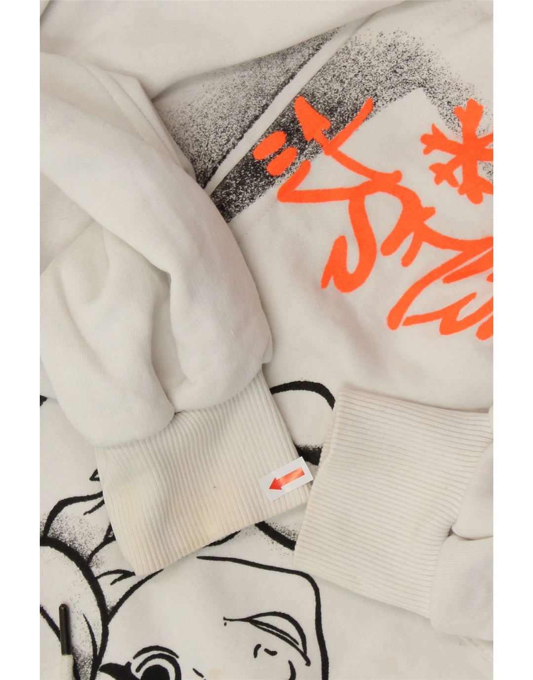 ZARA ženska majica s kapuljačom Frozen Graphic UK 10 Mala bijela